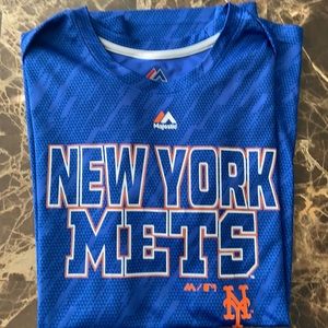 New York Mets Boys Tee Large 14-16 Shirt